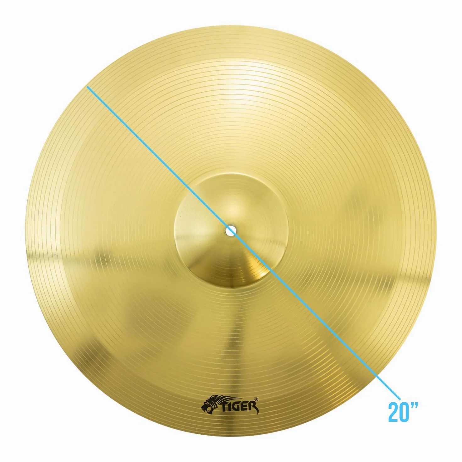 Tiger CYM21-BR - Platillo ride (20"/50,8?cm)