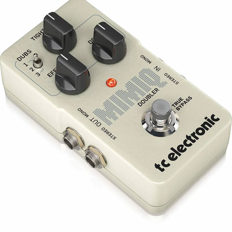 TC Electronic MIMIQ DOUBLER Innovador pedal doblador de guitarra con 3 pistas