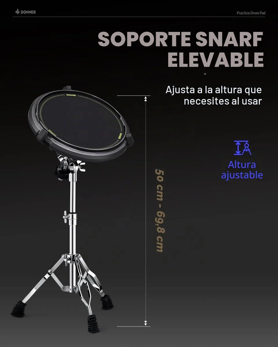 The Beater Practice Drum Pad DTB-1S - Box Set