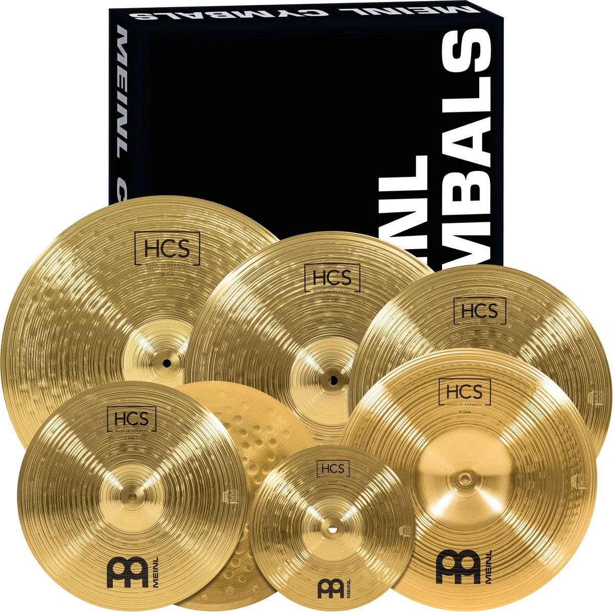 Platillos Meinl HCS piscina SCS Establecer HCS / HCS10S / HCS14HHCS16C / HCS16CH / HCS18C / HCS20R