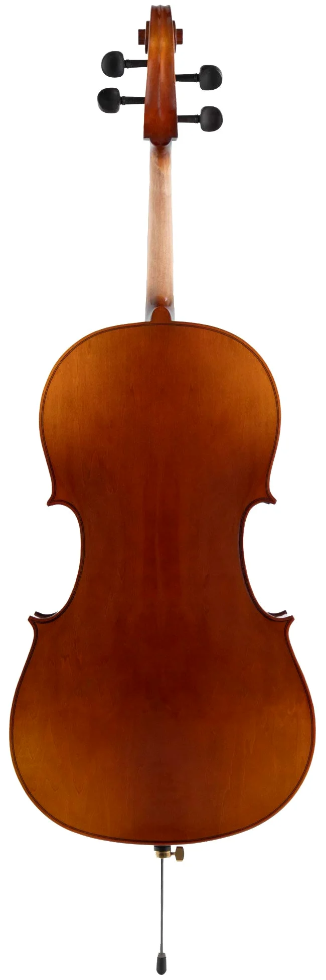 Classic Cantabile Student Cello 4/4 - tapa de abeto laminado - fondo, aros, mástil y puente de arce - diapasón: tilo tintado - clavijas y cejuela de arce ennegrecido - incluye arco y funda