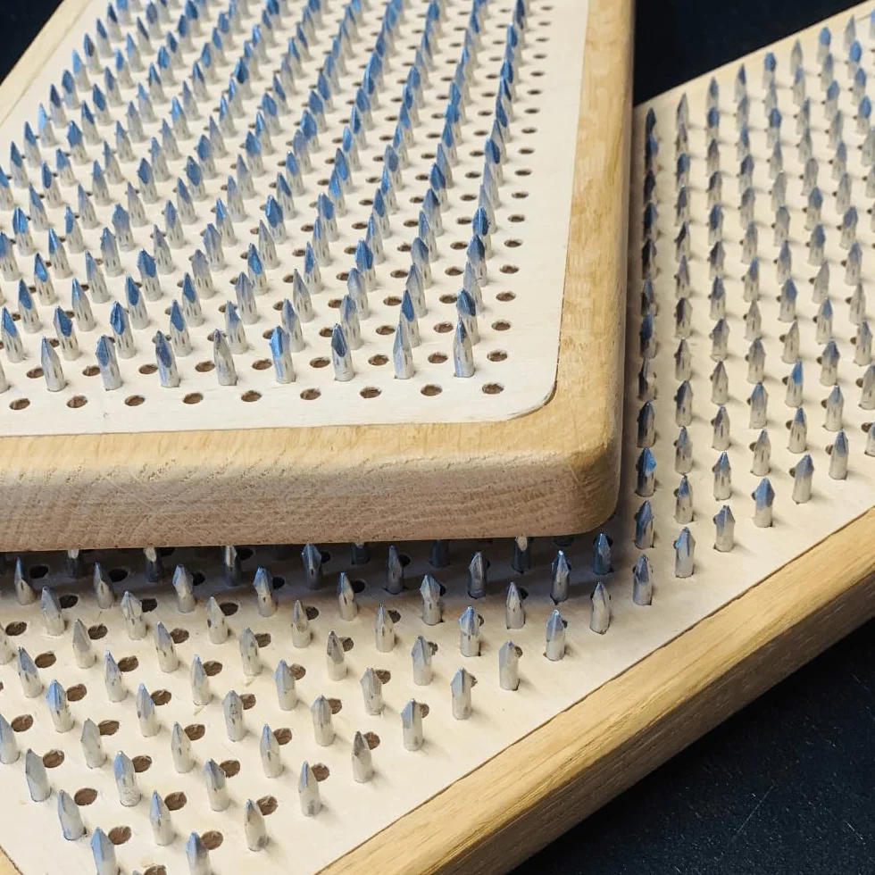 Generic Tablero de meditación Sadhu con un paso de uñas de 10 mm