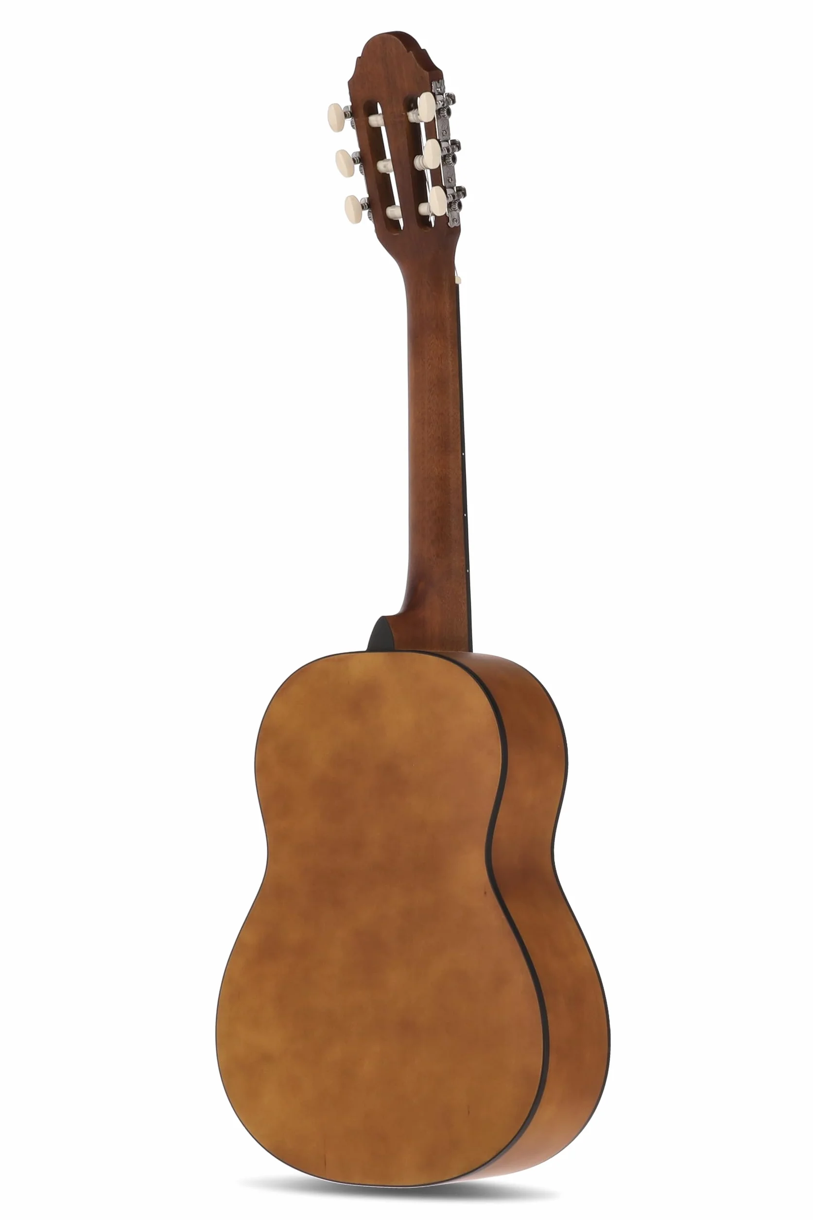 guitarra de concierto, guitarra clásica, 1/2 honey - natural, incl. funda