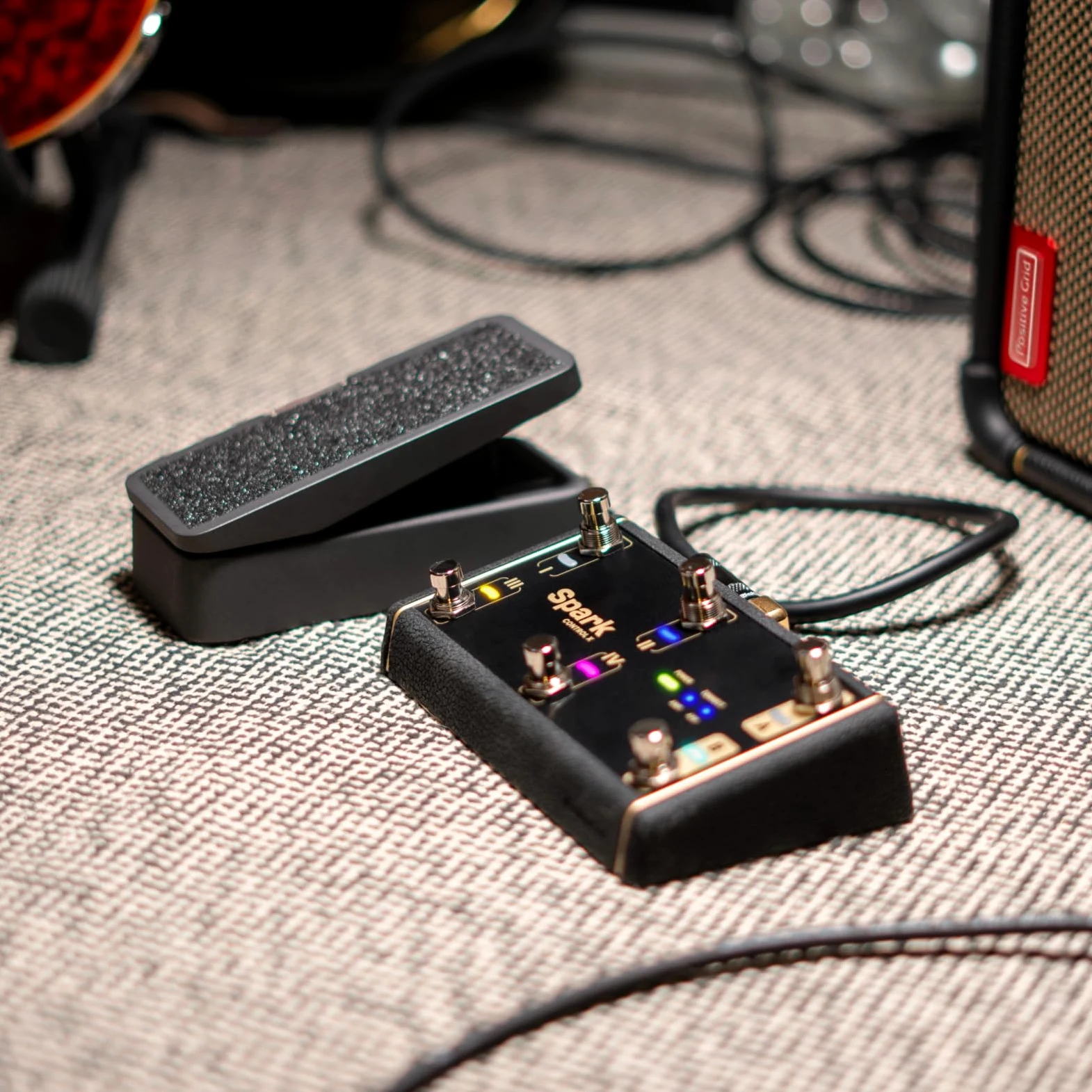 Positive Grid Spark Control X Interruptor de Pedal Inalámbrico para Amplificadores de la Serie Spark