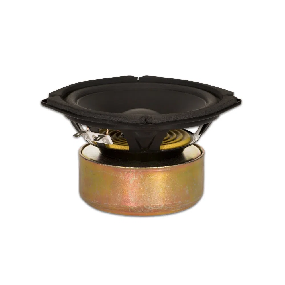 Goldwood Sound GW-205/8S - Woofer de Altavoz blindado de 130 W, 8 Ohm, 5.25 Pulgadas, Color Negro
