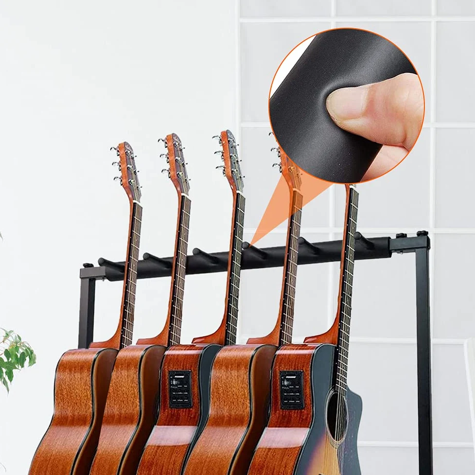 Soporte de pie para 5 guitarras (para 5 guitarras)