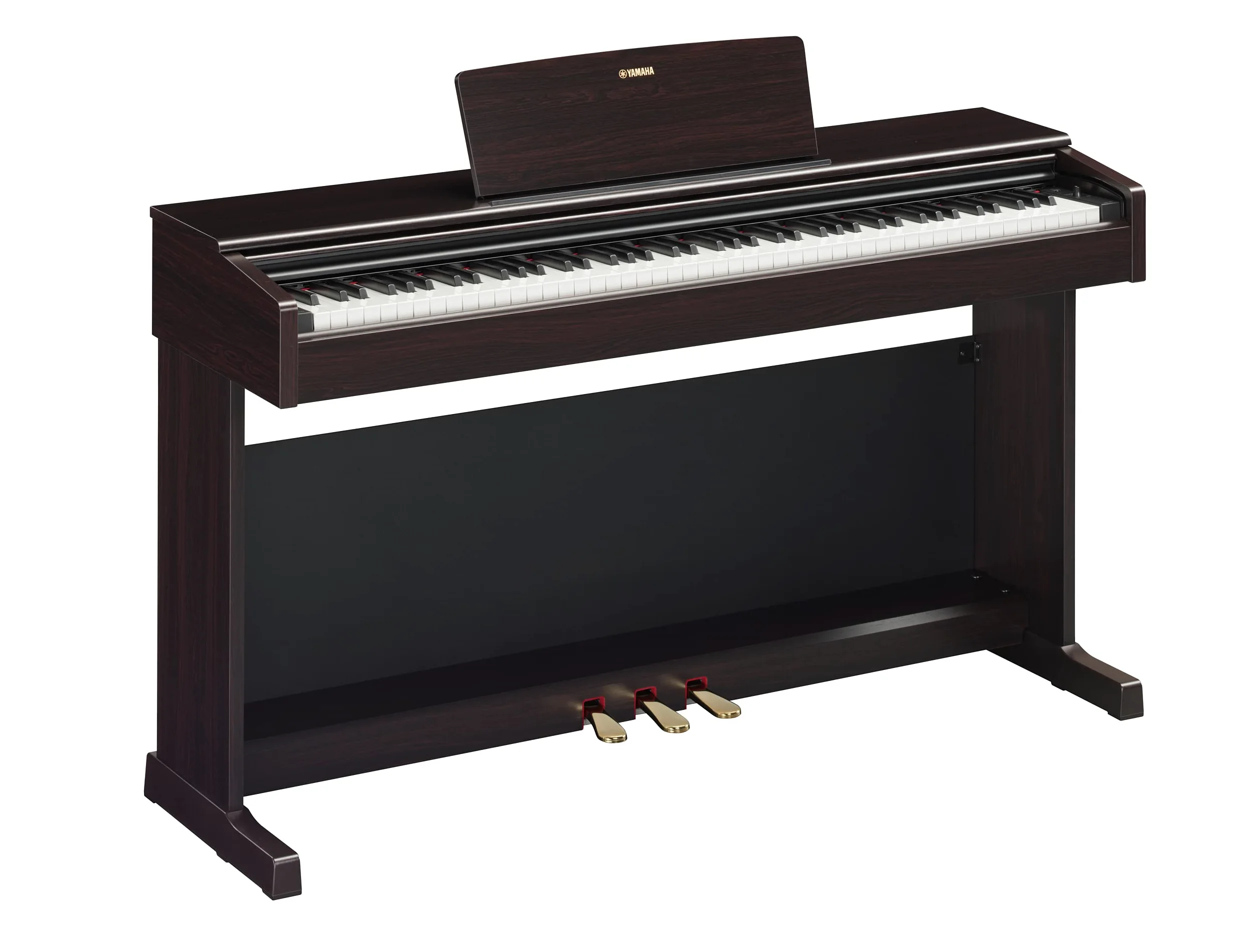Yamaha ARIUS YDP-145 - Piano Digital, Piano clásico y elegante para principiantes y aficionados, para cualquier rincón de la casa, Palisandro