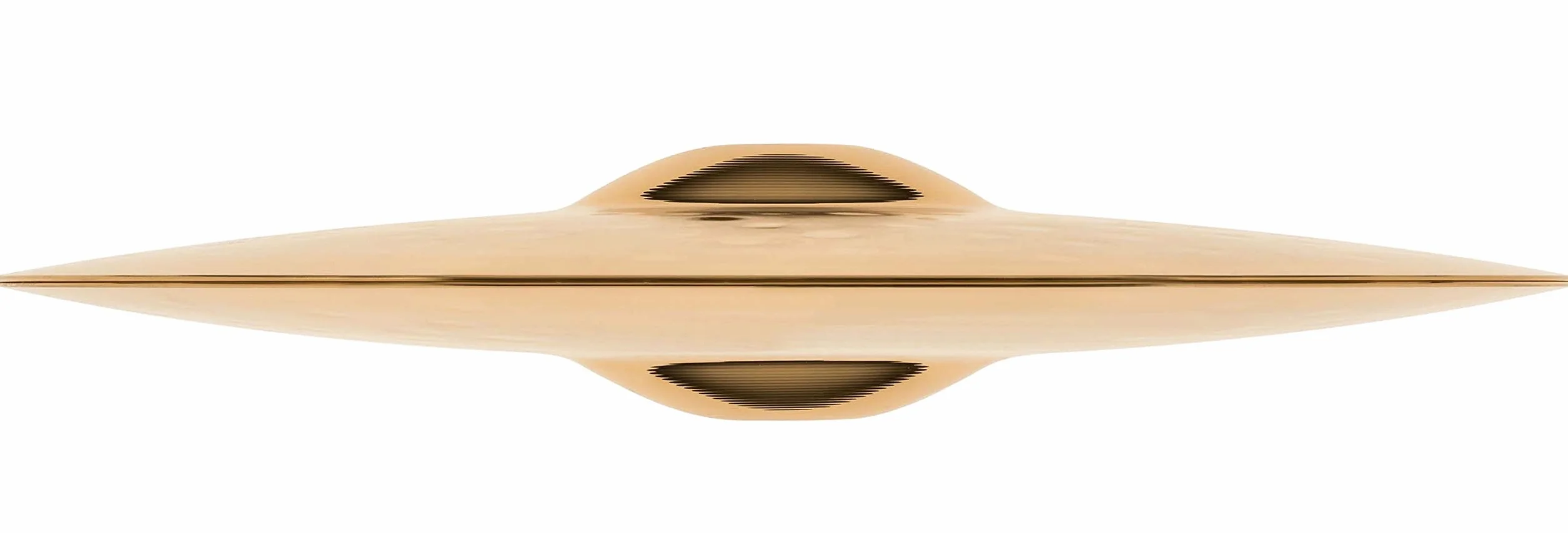 Meinl Cymbals Classics Custom Brilliant Plato Hihat Medium de 14 pulgadas (35,56cm) Platillos de Batería - Pareja - Bronce B12, Acabado Brillante (CC14MH-B)