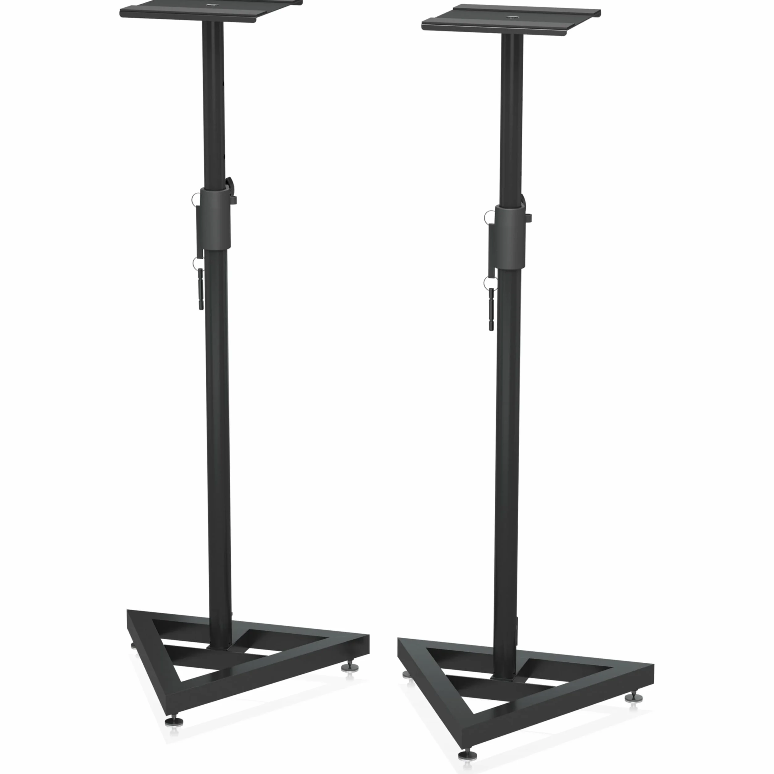 Behringer SM5002 Juego de soporte para monitor ajustable en altura para trabajo pesado