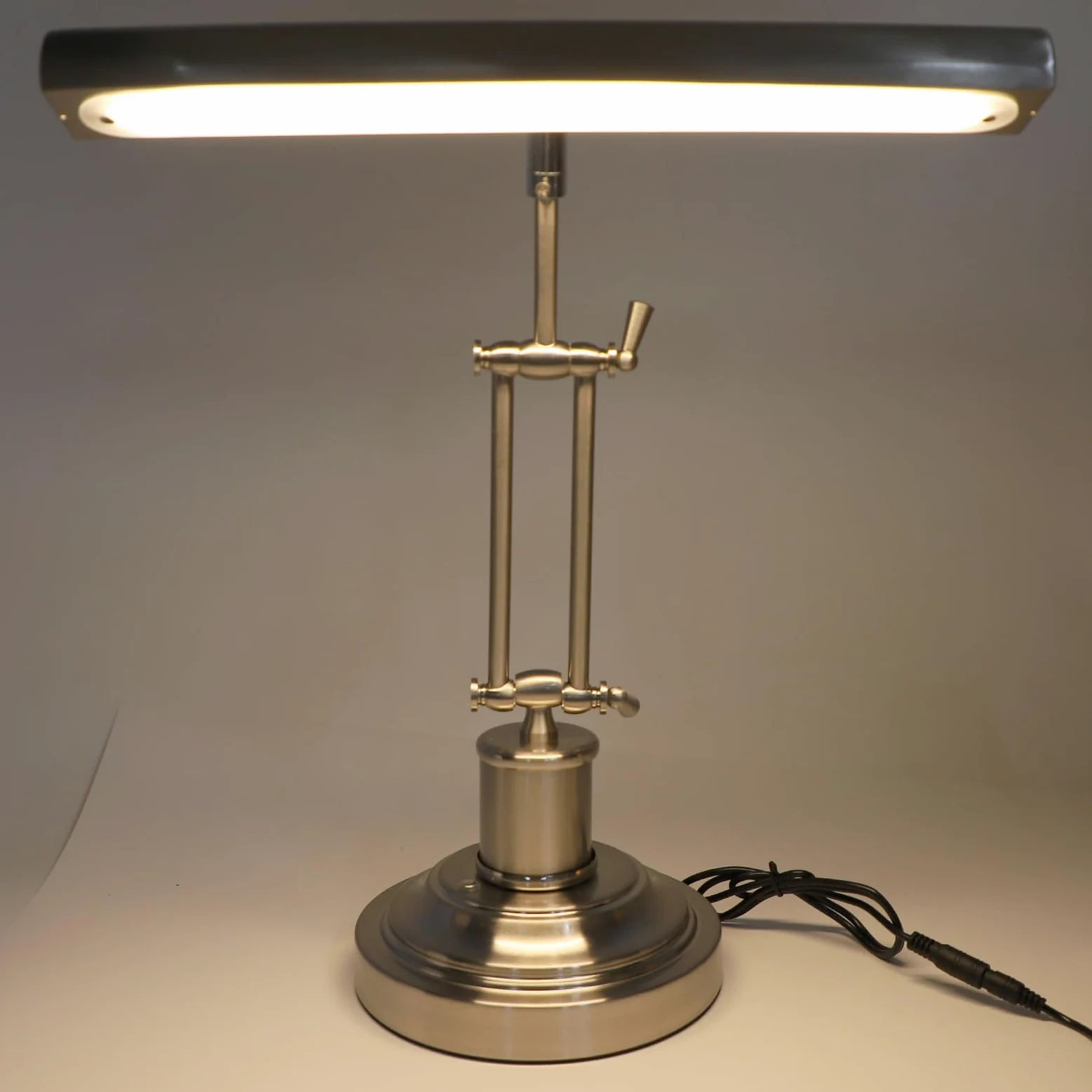 Lámpara de Banqueros Antiguos con Atenuación sin Pasos, 12W Luz de Piano Ajustable para Piano Vertical, Piano de, Iluminación LED LED de (Enchufe de la UE)